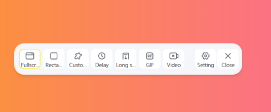 Main interface
